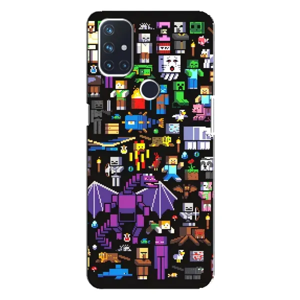 Чехол с рисунком «Все персонажи» для OnePlus Nord N100