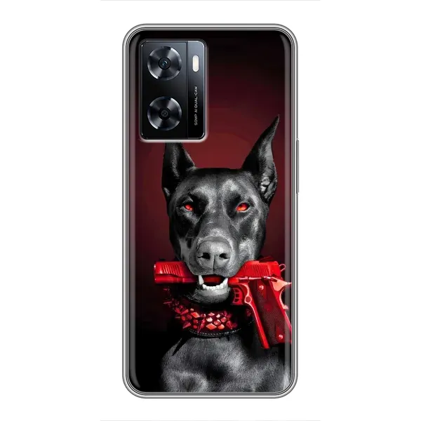 Чехол с рисунком «Доберман злой» для OnePlus Nord N20 SE Чехол с рисунком «Доберман злой» для OnePlus Nord N20 SE