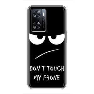 Чехол с прикольным текстом на OnePlus Nord N20 SE (Dont)