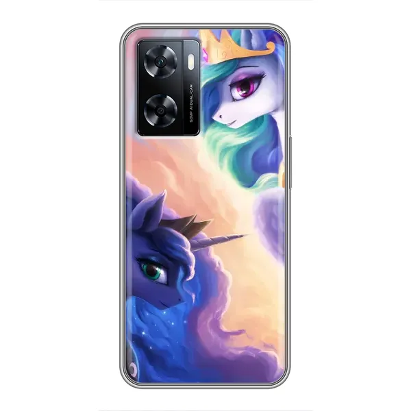 Чехол с рисунком «Единорожки на тучках» для OnePlus Nord N20 SE Чехол с рисунком «Единорожки на тучках» для OnePlus Nord N20 SE