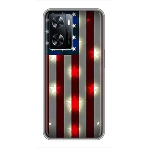 Чехол Флаг USA для OnePlus Nord N20 SE (Флаг США 2)