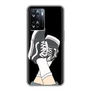 Чехол с Прикольным принтом на OnePlus Nord N20 SE (Кеды)