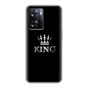 Чехол (Корона на чёрном фоне) для ВанПлас Норд Н20 СЕ (KING)