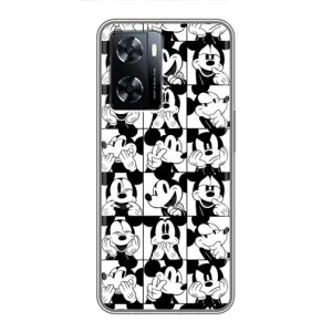 Чохли з принтом Міккі Маус на OnePlus Nord N20 SE (Колаж Микки Маус)
