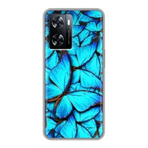 Силиконовый бампер с картинкой животных для OnePlus Nord N20 SE (Крылья бабочек)