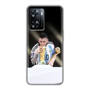 Чехлы Лео Месси Аргентина для OnePlus Nord N20 SE (Кубок Мира)