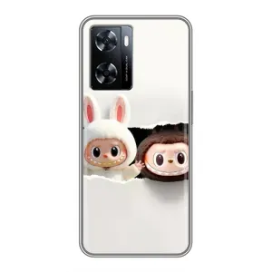 Чехол с принтом Лабубу для OnePlus Nord N20 SE (Фигурки Labubu)