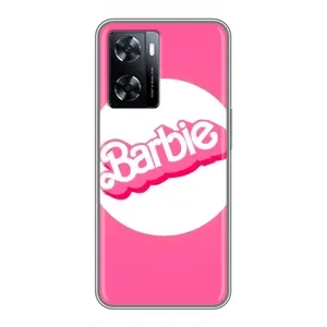 Силиконовый Чехол Барби Фильм на OnePlus Nord N20 SE (Лого Барби)