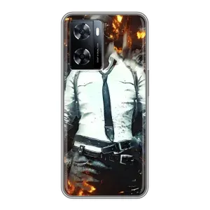 Силиконовый чехол с картинкой "Герой Pubg" на OnePlus Nord N20 SE (Man Пубг)