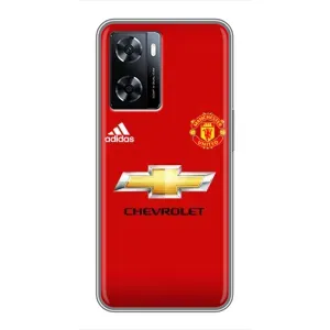 Силиконовые Чехлы принт Футбол на OnePlus Nord N20 SE (Man United)