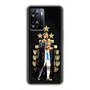 Чехлы Лео Месси Аргентина для OnePlus Nord N20 SE (Месси король)