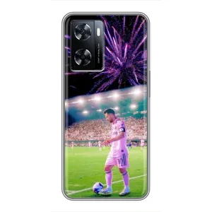 Чехлы Лео Месси в Майами на OnePlus Nord N20 SE (Месси в Майами)