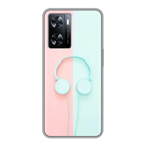 Чехол с рисунком «Наушники» для OnePlus Nord N20 SE Чехол с рисунком «Наушники» для OnePlus Nord N20 SE