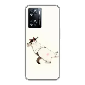 Чехол на тематику: Коты для OnePlus Nord N20 SE (Отдых)