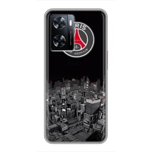 Силиконовые Чехлы принт Футбол на OnePlus Nord N20 SE (PSG)