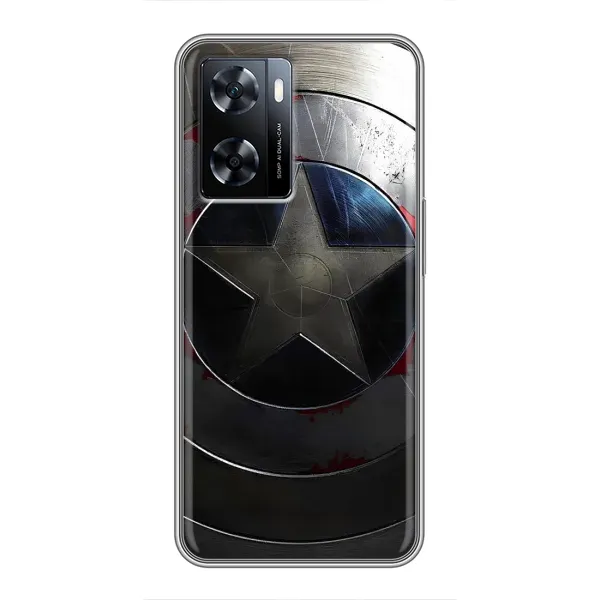 Чехол с рисунком «Ретро Щит Капитана» для OnePlus Nord N20 SE Чехол с рисунком «Ретро Щит Капитана» для OnePlus Nord N20 SE