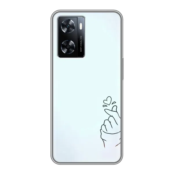 Чехол с рисунком «Сердце на голубом» для OnePlus Nord N20 SE Чехол с рисунком «Сердце на голубом» для OnePlus Nord N20 SE