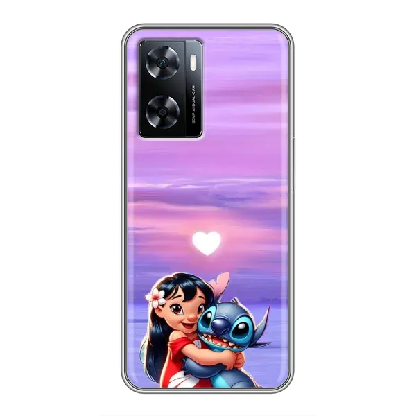Чехол с рисунком «Стич и Лило» для OnePlus Nord N20 SE Чехол с рисунком «Стич и Лило» для OnePlus Nord N20 SE