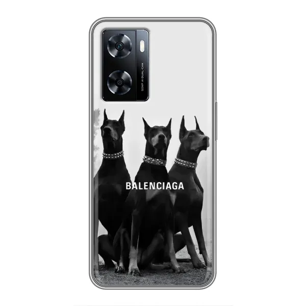 Чехол с рисунком «Три добермана» для OnePlus Nord N20 SE Чехол с рисунком «Три добермана» для OnePlus Nord N20 SE