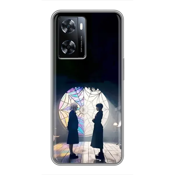 Чехол с рисунком «Уэнсдей и Энди» для OnePlus Nord N20 SE Чехол с рисунком «Уэнсдей и Энди» для OnePlus Nord N20 SE