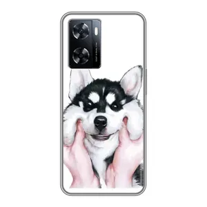 Бампер для OnePlus Nord N20 SE с картинкой "Песики" (Собака Хаски)