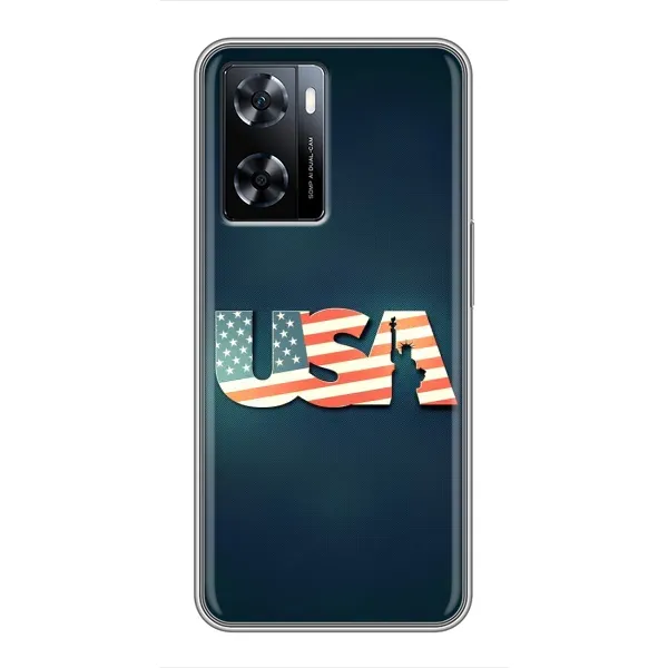 Чехол с рисунком «USA» для OnePlus Nord N20 SE Чехол с рисунком «USA» для OnePlus Nord N20 SE