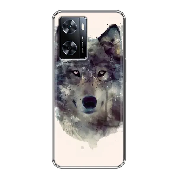 Чехол с рисунком «Волк» для OnePlus Nord N20 SE Чехол с рисунком «Волк» для OnePlus Nord N20 SE