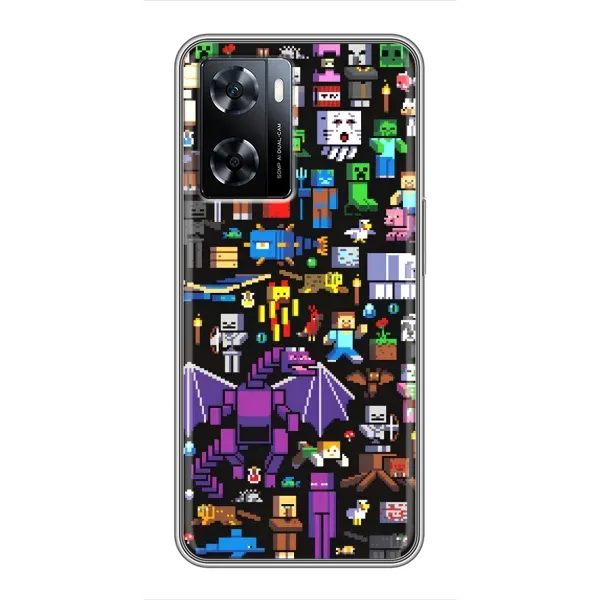Чехол с рисунком «Все персонажи» для OnePlus Nord N20 SE