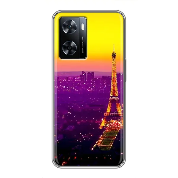 Чехол с рисунком «Яркая башня» для OnePlus Nord N20 SE