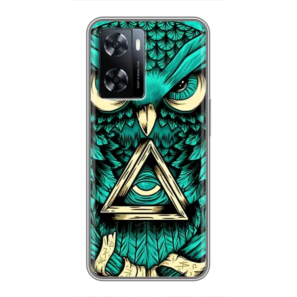 Чохол з малюнком «Зелена сова» для OnePlus Nord N20 SE Чохол з малюнком «Зелена сова» для OnePlus Nord N20 SE