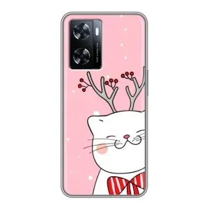 Чехол на тематику: Коты для OnePlus Nord N20 SE (Зимний кот)