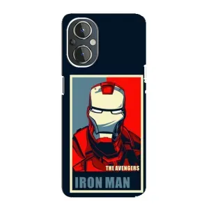 Чехол Супергерой Железный человек на OnePlus Nord N20 (Art Iron man)