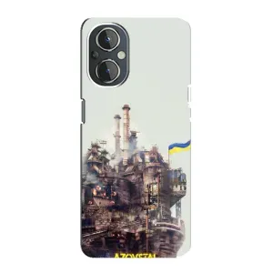 Чехлы на военную тематику для OnePlus Nord N20 (Азовсталь)