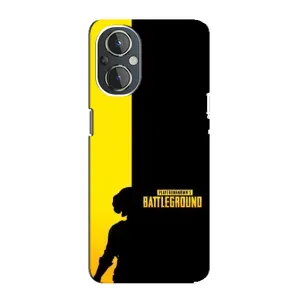Чехол (TPU) с картинкой "Лого Пабг" на ВанПлас Норд Н20 (Battlegrounds)