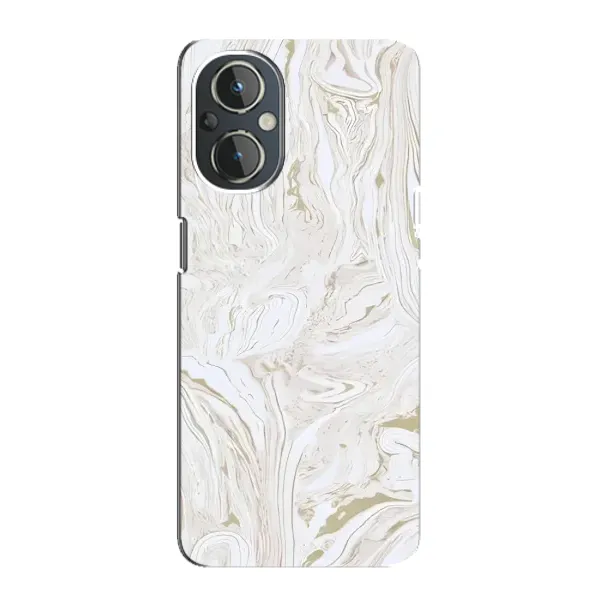 Чехол с рисунком «белый мрамор» для OnePlus Nord N20
