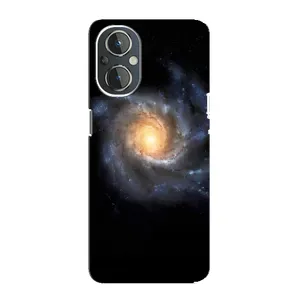 Чохли КОСМОС на OnePlus Nord N20 (Чорна дира)
