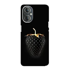 Чохол з зображенням смачної їжі для OnePlus Nord N20 (Чорна полуниця)