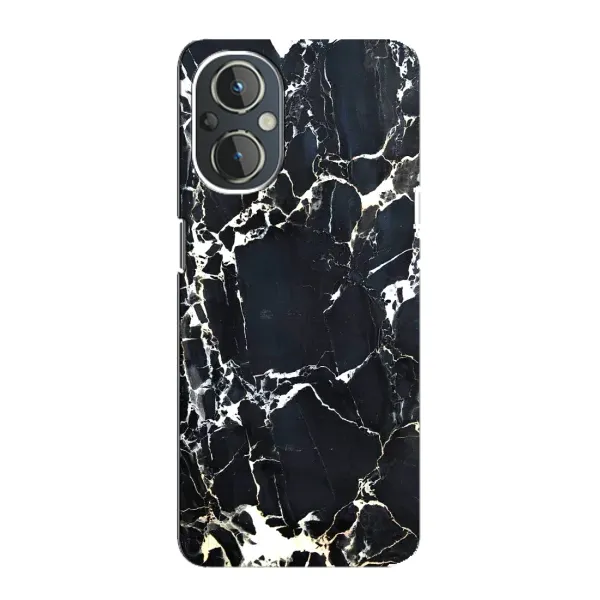 Чехол с рисунком «Чёрный мрамор» для OnePlus Nord N20 Чехол с рисунком «Чёрный мрамор» для OnePlus Nord N20
