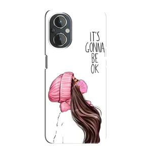 Чохол Стильні дівчата на OnePlus Nord N20 (Дівчина в масці)