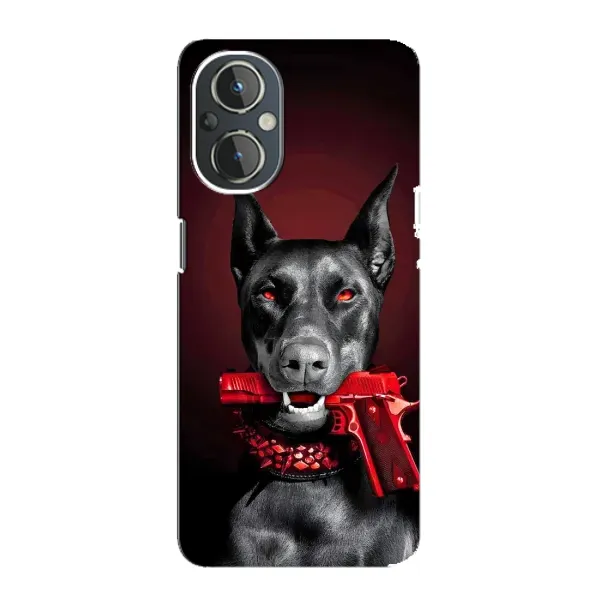 Чехол с рисунком «Доберман злой» для OnePlus Nord N20 Чехол с рисунком «Доберман злой» для OnePlus Nord N20