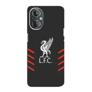 Силиконовые Чехлы принт Футбол на OnePlus Nord N20 (Эмблема Liverpool)