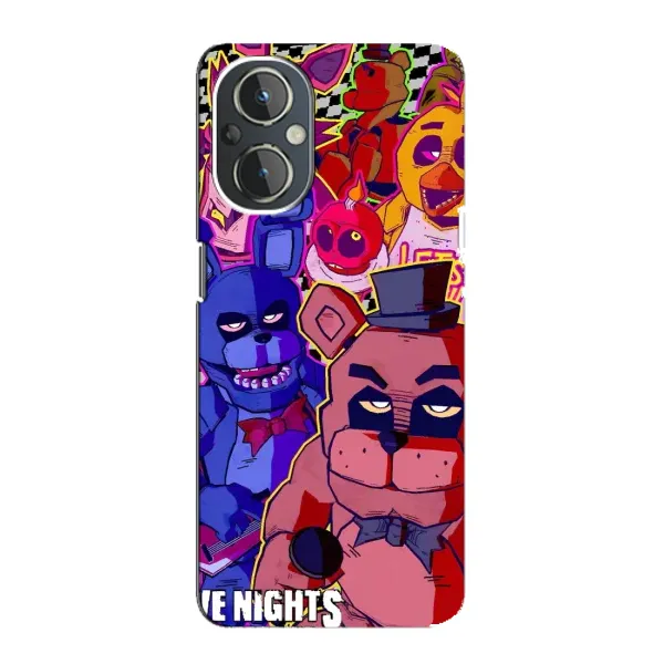 Чехол с рисунком «Фредди» для OnePlus Nord N20 Чехол с рисунком «Фредди» для OnePlus Nord N20