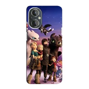 Чехол дракон Беззубик для OnePlus Nord N20 (Герои дракона)