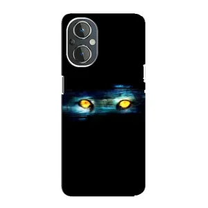 Чохли з зображенням різних тварин на OnePlus Nord N20 (Очі)