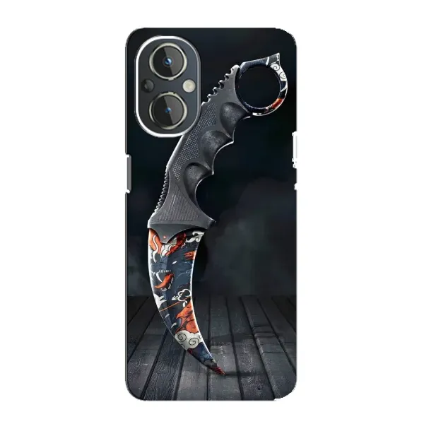 Чехол с рисунком «Кинжал КС ГО» для OnePlus Nord N20 Чехол с рисунком «Кинжал КС ГО» для OnePlus Nord N20