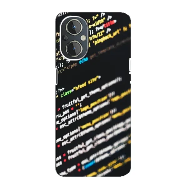 Чехол с рисунком «Код» для OnePlus Nord N20 Чехол с рисунком «Код» для OnePlus Nord N20