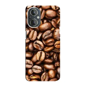 Чохол з зображенням смачної їжі для OnePlus Nord N20 (Кава)