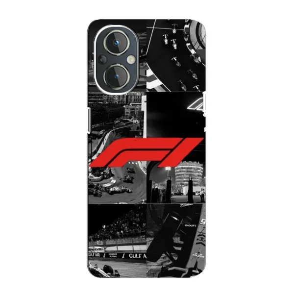 Чехол с рисунком «Коллаж Формула 1» для OnePlus Nord N20 Чехол с рисунком «Коллаж Формула 1» для OnePlus Nord N20