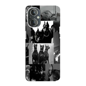 Чехол ДОБЕРМАН для OnePlus Nord N20 (Коллаж Доберман)