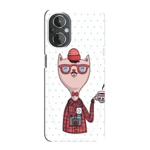 Чехол на тематику: Коты для OnePlus Nord N20 (Кот аристократ)